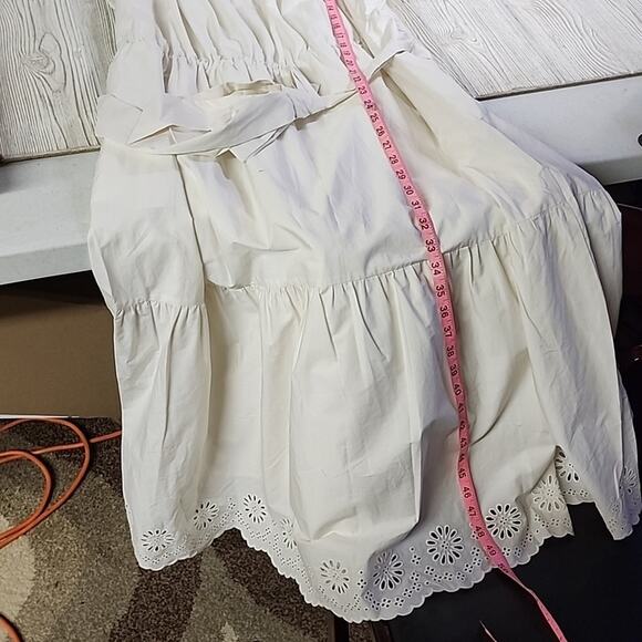 AVA & VIV Sleeveless Cream Maxi Dress Womens Plus Size XXL NEW - Picture 9 of 11